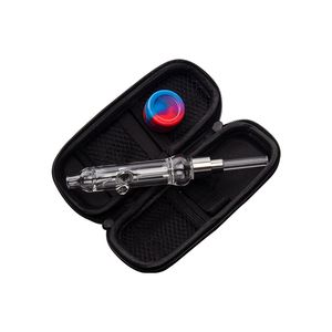 ChinaFairPrice CSYC NC029 Dökülme geçirmez Su Odası Boru Hava Deliği Dab Rig Bong 510 Seramik Kuvars Uç Silikon Kavanoz Cam Borular