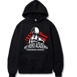 My Hero Academia Hoodie Todoroki Shoto Sweatshirt Unisex Clothes Y0803