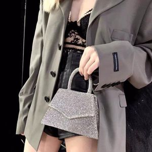Shiny Rhinestones Evening Handbag Diamonds Shoulder Bag Dinner Party Clutch Purse Sac Main Fashion
