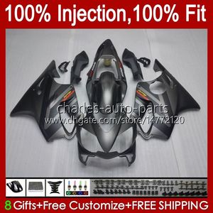 OEM Body For HONDA CBR600F4i F4 i CBR600FS 01-03 Bodywork A6No.16 CBR 600F4i 600 F4i FS CC 2001 2002 2003 CBR600 F4i 600CC 01 02 03 Injection mold Fairing silvery black