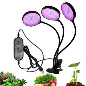 Pflanzer Töpfe LED Wachsen Licht 5V USB Phytolamp Für Pflanzen Volle Spektrum Dimmbare Phyto Lampe Indoor Gemüse Blumen zelt Box Fitolamp