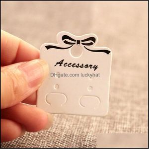 Tags Price Card Jewelry Packaging Display Diy Earrings Cards Cm Paper Cute Stud Earring Hang Tag Custom Logo Cost Extra P