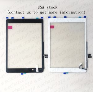 50PCS Touch Screen Glass Panel with Digitizer for iPad 7 7th 8 8th 2019 2020 A2197 A2200 A2198