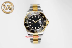 Perfect Quality VR Wristwatches 904L Yellow gold & Steel 43mm 126603 Two tones Ceramic CAL.2824 Movement waterproof Mechanical Automatic Mens Watch Watches