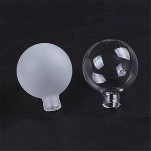 Cubiertas de lámpara Pantallas G4 Globe D5cm Frost Clear Glass Shade Reemplazo para Socket, Small Ball Lampshade Cover Branch Tree Chandelier