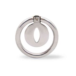 NXY Cuckring Extreme Mell Machion Chastity Устройство из нержавеющей стали Клетчатка из нержавеющей стали с увеличенным отверстием Уретрального отверстия Винт замка для взрослых секс-игрушки для мужчин 1128