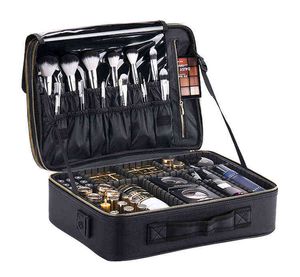 NXY trousse per cosmetici Borsa per trucco professionale Trucco impermeabile da viaggio Grande contenitore per cosmetici 220124