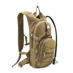 Lightweight Tactical Backpack Water Bag Camel Survival Backpack Hiking Hydration Military Pouch Rucksack Camping Bicycle Daypack K726