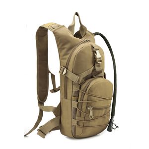 Lekki Tactical Plecak Water Torba Wody Camel Survival Plecak Wędrówki Województwo wojskowe Plecak Camping Rower Daypack K726