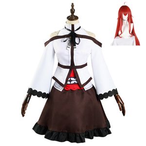 Anime Mushoku Tensei Jobless Reincarnation Eris Boreas Greyrat Costume Cosplay Camicia Pantaloni Abiti Parrucca per Halloween Carnival Suit