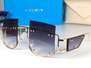 Fenty FT100287 Top Original Högkvalitativa Designer Solglasögon för Mens Berömda Fashionable Retro Luxury Brand Eyeglass Mode Design Kvinnor Glasögon med låda