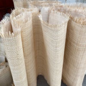 49.2 Feets/Roll Furniture Accessories Natural Indonesian Real Rattan Wicker Cane Webbing Furniture Chair Table Ceiling Background Wall DIY Decor Accessory