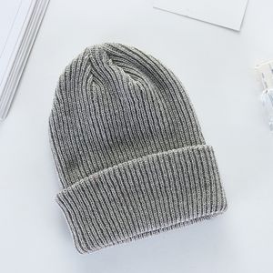 Warme Herren-Beanie/Totenkopfkappen mit Bündchen für den Alltag oder lockere Strickmütze, Einheitsgröße, passend für die meisten Männer und Frauen, 10 Farbauswahl