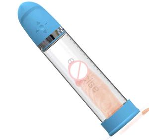 Vakum Penisleri toptan satış-NXY Pompa Oyuncaklar Elektrikli Cenze S Kol Büyütme Araçları Erkekler Için USB Seks Vakum Büyütücü Cihazı Erkekler Genişletici