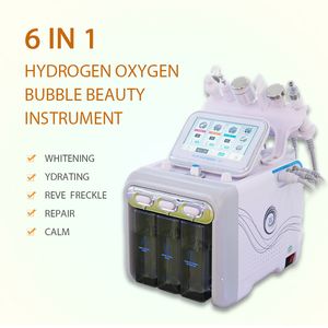 6 in 1 Aqua Peeling Dermabrasion Blackheads Remover Oxygen Plant Microdermabrasion Machine Whiteheads Removal Device