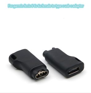 10 TEILE/LOS USB Typ C zu 4pin Lade Konverter Adapter Ladegerät Stecker für Garmin Fenix 5/5S/5X/6/6S/6X Vivoactive 3 Smart Uhr