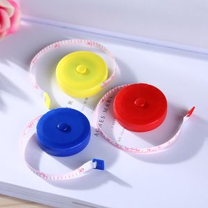 150cm/60inch Retractable Tape Measures Portable Children Height Ruler Centimeter Inch Roll Tape For Sewing Cloth Dieting Tailor WLY BH4702