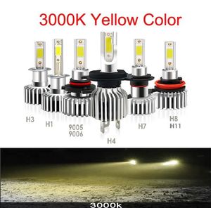 PAMPSEE 60W 12000LM CAR HAEDLIGHT H4 H7 H1 LED H8 H9 H11 4300K ​​5000K 6500K 8000K 25000K AUTO FOG LIGHT 80W 14000LM 12V LED BULB