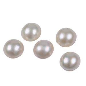 Akoya Salzwasser Perle großhandel-Andere qualitativ hochwertige große mm Runde Akoya Mabe Pearl Natürliche weiße Salzwasser Lose Perlen