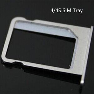 iPhone 4 / 4S SIM 카드 트레이 홀더 원래 실버 컬러 완벽한 품질을 교체하기 위해