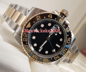 8 stil män armbandsur 40mm keramiska bezel gmt batman 116710 116713 116713 116719 pepsi gul guld asia 2813 rörelse mekaniska automatiska mens klockor