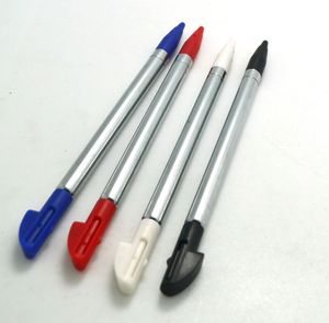 Retractable Metal Stylus Touchscreen Stift Erweiterbare Stiftstifte für 3ds LL XL Game Console