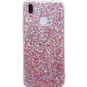 Crystal Sequins Bling Bling Blitter Cass для Huawei Honor 8 9 10 V10 8x Mate 20 Pro Nova 3 3i 4 Lite P30 P Smart Plus 2019 просмотр чехлов