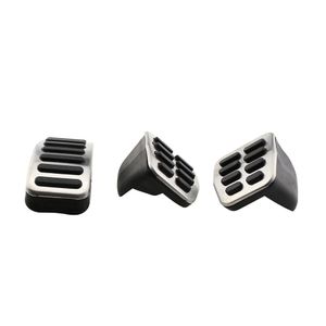 1 Set Rostfritt stål Bilgasbromspedaler Golf 3 Variant + Cabrio 1991 2000 för VW Vento 1991 1998 Lupo 1999-2005