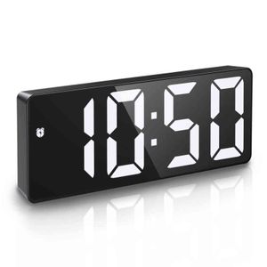 ORIA Digitaler Wecker, LED-Desktop-Uhr, Sprachsteuerung, Schlummerzeit, Temperaturanzeige, Nachtmodus, Reloj Despertador, USB 211111