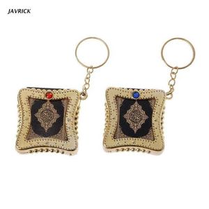 Mini Ark Koranbok Koran Pendant Muslim Keychain Bag Purse Bil dekor smycken G1019