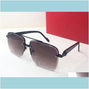 Moda Aessories Cart CT8200981 Top Oryginalny Wysokiej Jakości Designer Okulary przeciwsłoneczne dla Męskie Kobiet Sprzedaży World Słynne Klasyczne Retro Super Luxu