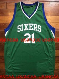 Zszyty Thaddeus Young Swingman St. Patric's Day Green Jersey Custom Men Men Kobiet Jersey Basketball Jersey XS-5xl 6xl