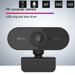 2020 새로운 2.0 HD 웹캠 1080P USB 비디오 녹화 웹 마이크 PC 컴퓨터 웹 카메라 Cam Camara USB PC