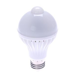 Emergency Lights Sensor Lamp 7w Led E27 Bulb Auto Smart Pir Infrared Body With Motion Light