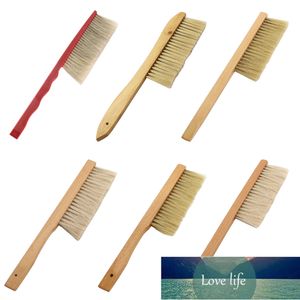 Beehive Cleaning Brush Single Two Three Rows Pig Bristle Horse Tail Hair Wood Handle Bee Sweep Brushes Beekeeping Beekeeper Tool Factory price expert design Quality