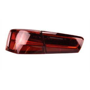 Estilo de carro para Audi A6 Taillights 2012-2016 Luzes da cauda LED Drl Dynamic curvas Travão de freio a montagem traseira traseira da névoa