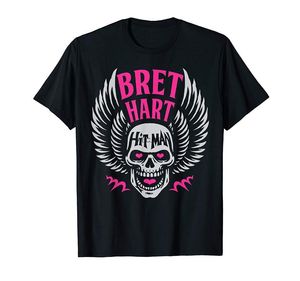 남성용 티셔츠 브렛 하트 히트맨 그래픽 티셔츠