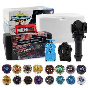 Toupie Beyblades Burst Metal Fusion Gyro Set with Toolbox Toys for Children X0528