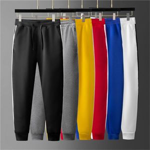 Pantalones para hombres 2021 Hombres y mujeres Otoño Invierno Sweetpants, Pantalones de deportes coloridos, Pantalones abrigados de vellón