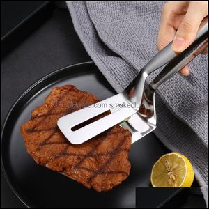 Other Kitchen, Dining Bar Home & Garden Stainless Steel Clip Kitchen Tools Anti-Scald Thicken Bread Clips Bbq Steak Food Tongs Practical Bar