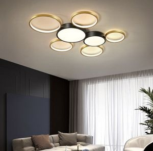 Modern LED Ceiling lights for living room Bedroom Luminaire plafonnier lustre Avize LED ceiling lamp with remote dim