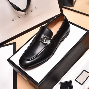 British Slip on Leather Shoes Shoes Men Inverny Footwear 2021 Business formale Designer Designer di lusso scarpe eleganti vestito da ufficio scarpe da ufficio scarpe calda