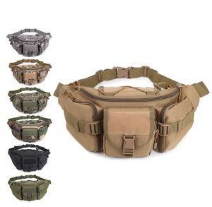Taktische Molle-Tasche 800D wasserdichte Oxford-Militär-Hüfttasche Outdoor-Geld-Telefonhalter-Beutel Taschen Robuster Rucksack für Camping Wandern Hüfttasche