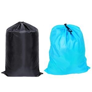 Laundry Bags Extra Large Heavy Duty Bag Sack With Drawstring Commercial Style Black Blue Dirty Clothes For Quilt Toy Storage