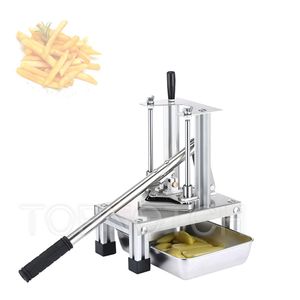 Potatischips Fryer gör pommes frites skärmaskin