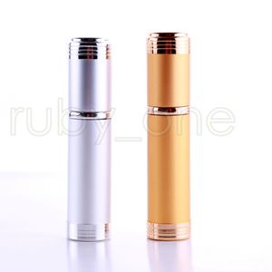 5 ml Parfümflasche Tragbare Mini-Aluminium-Nachfüllflaschen Spray Leere Make-up-Behälter mit Zerstäuber für Reisende Partybevorzugung RRA4449