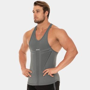 Män Bodybuilding Cotton Hooded Vest Ärmlös Skjorta Manlig Sommar Casual Fashion Print Workout Kläder