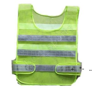 Traffic Cleaning Highways Sanitation Reflective Safety Clothing Breathable Mesh High Visibility Reflective Warning Clothes Vest RRE12828
