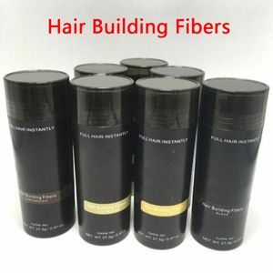 Top Hair Building Fibers Pik 27.5g HairFiber Thinning Concealer Instant Keratin HairPowder Black Spray Applicator