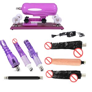 AKKAJJ Adult Small Sex Furniture With Suction Cup Automatic Thrust Machine Gun With Multiple Massage Toys